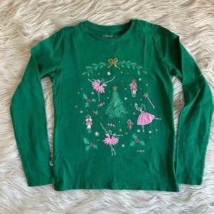 Jcrew Crewcuts Christmas Nutcracker long sleeved tee